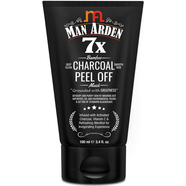 Man Arden 7X Activated Charcoal Peel Off Mask, 100ml